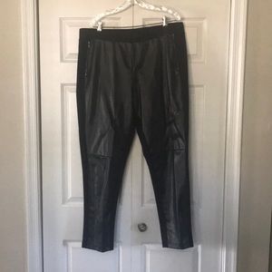 Plus size black dress pants.